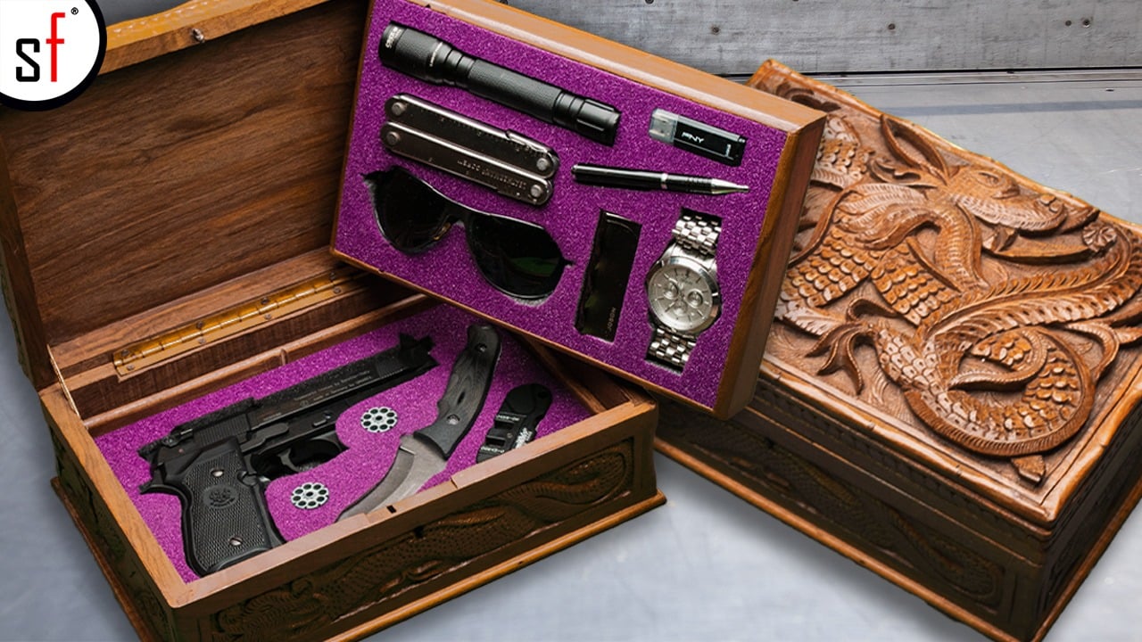 EDC Box with Hidden Compartment