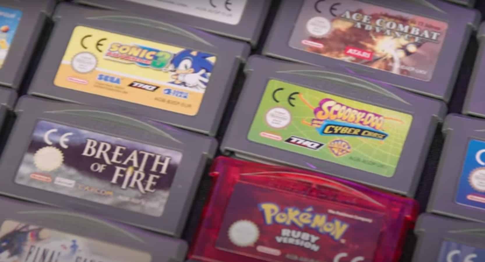 Sonic the Hedgehog and Pokemon Ruby are amongst many of the games and favourites that we've collected and played over the years