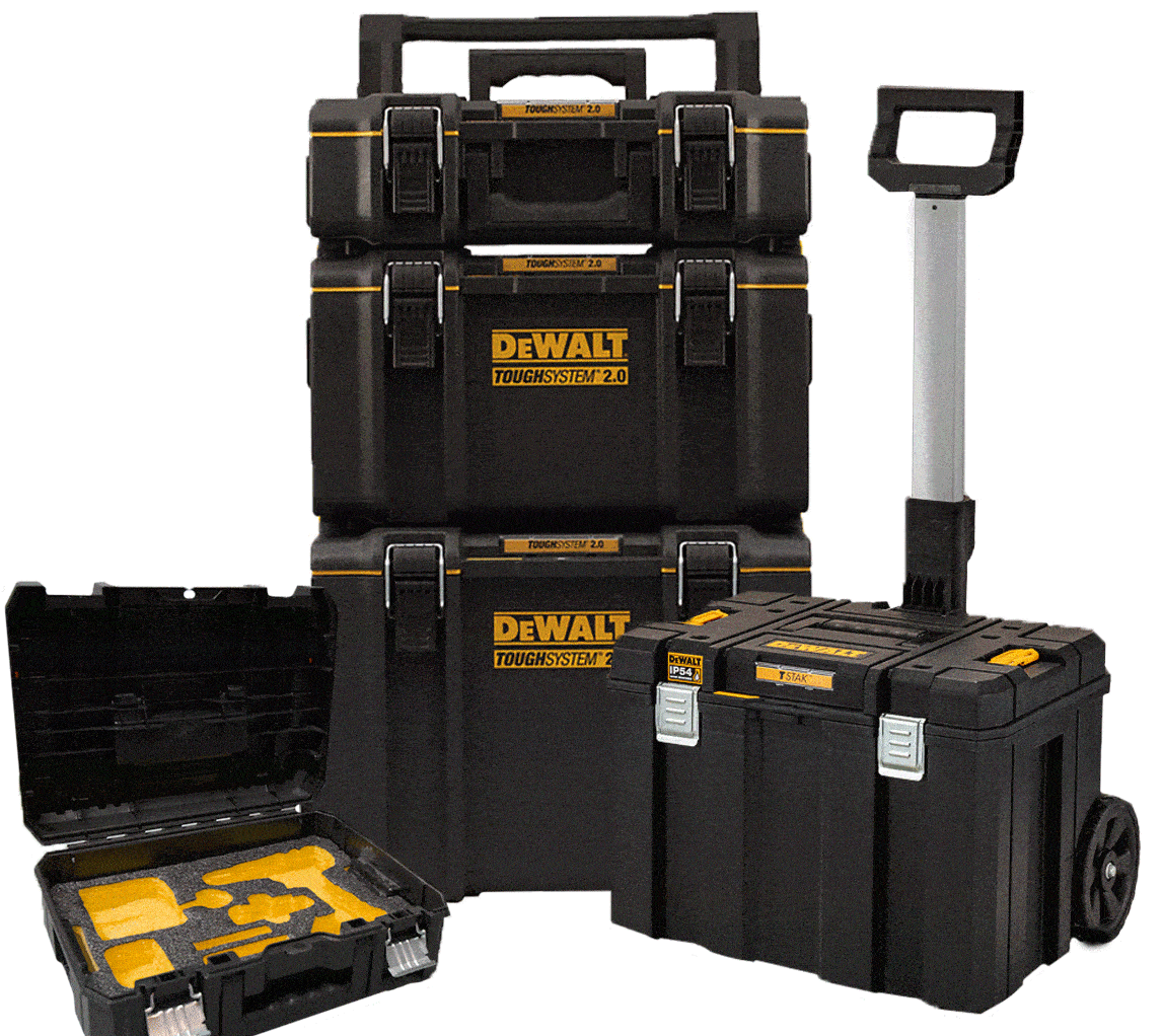How does the range stack up against the TSTAK for example.  And don't forget your Shadow Foam Dewalt Tough System 2.0 organiser.